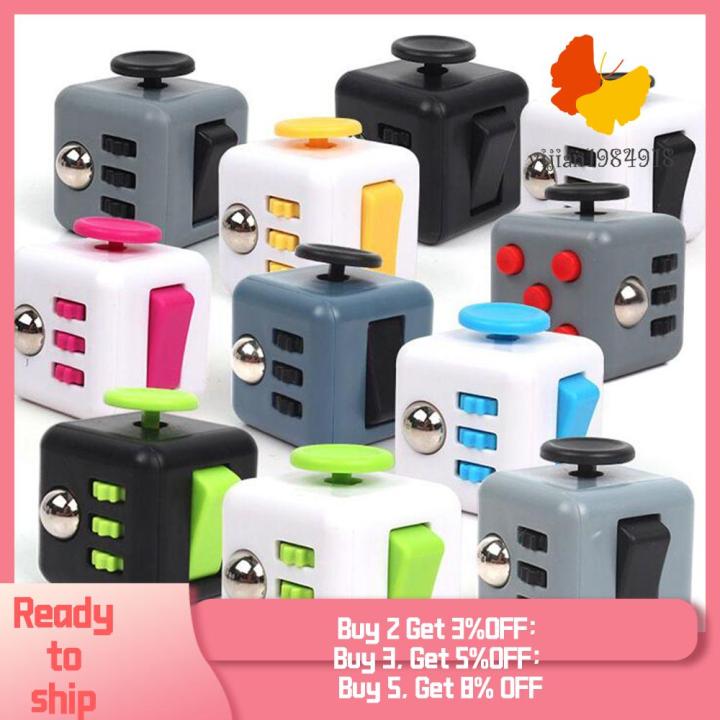 【COD+IN STOCK】 Portable Office Relieve Anxiety Portable Magic Cube Anti ...