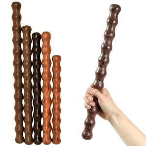 MAGIC Body Shaping Chicken Wing Wood Massage Stick Relaxation Muscle Multi-Functional Wooden Massage Roller Lymphatic Drainage Beating Martial Arts Rolling Bar Household