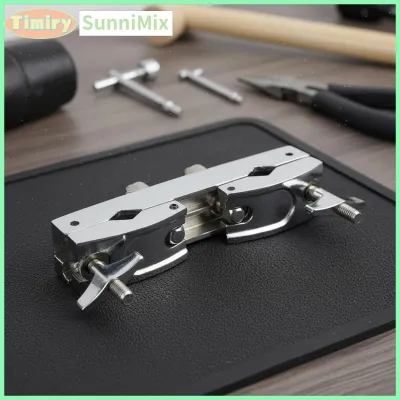 SunniMix Multi-Angle Cymbal Mount Connector Stable Cymbal Arm Arm Clamp Heavy-Duty Metal Drum Stand Extension Arm Space-Saving for Drummers Stage