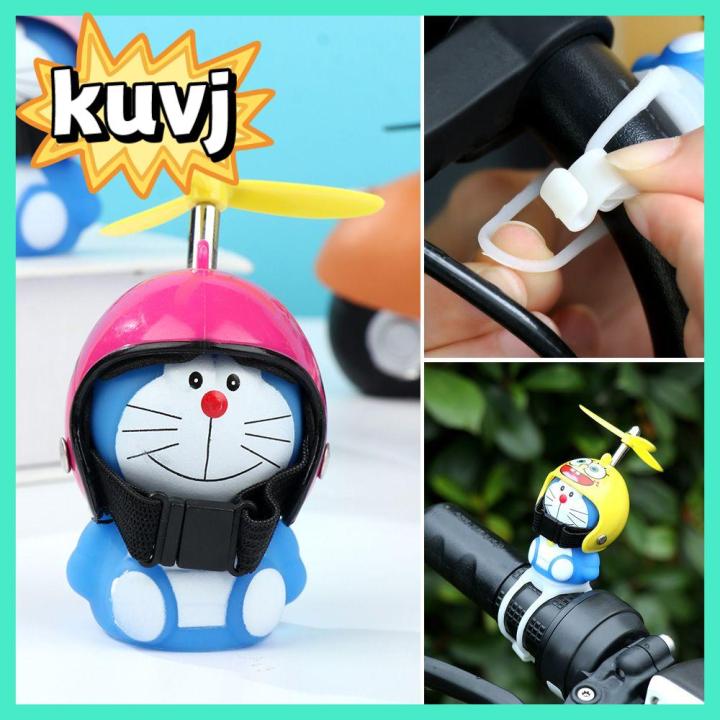 KUVJ Cartoon Bamboo Raft Motorcycle Doraemon Helmet Light Little Yellow ...