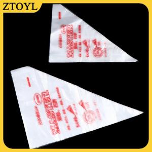 ZTOYL 2 Túi Dùng Một Lần Đường Ống Túi Vòi Phun Fondant Bánh Trang Trí Pastry Đóng Băng Vòi Phun