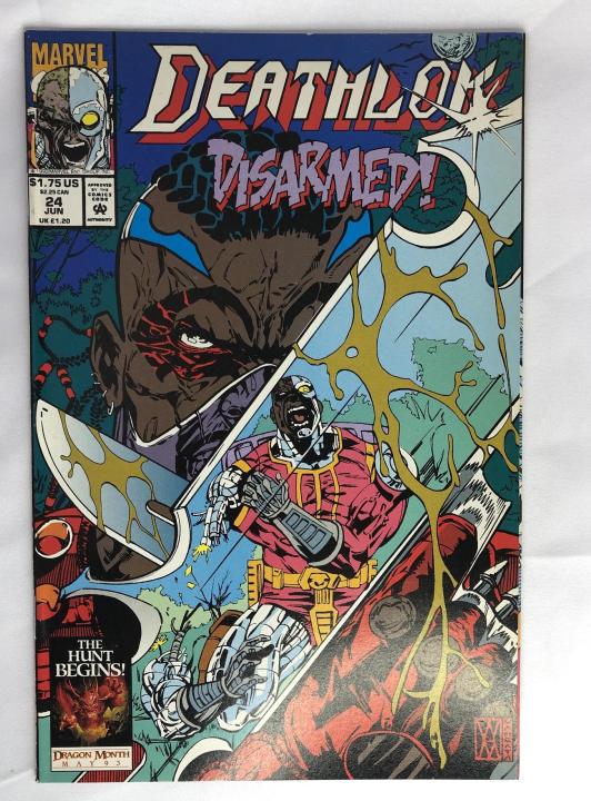 Deathlok 24 by Marve l Comic Book first series Printed 1993 Comic BOOK ...