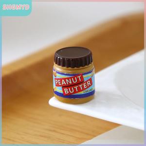 【SHGMYD】 ของเล่นตกแต่งบ้านตุ๊กตาเนยถั่วจำลอง6ชิ้น