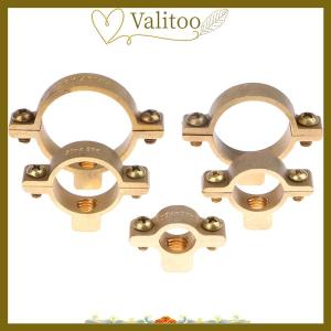 [Valitoo] พอดี15 22 28 35 40mm OD Tube brass M10 PIPE Clamp Bracket Support hanger FIXED