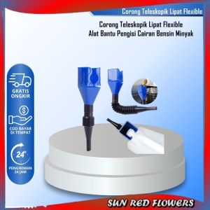 Selang Refueling Fleksibel Teleskopik Multifungsi untuk Dapur & Kendaraan - Warna Neon