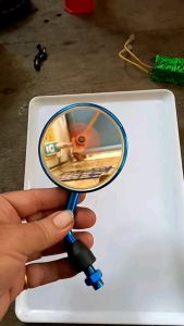 Gương Kính Hậu inox xi titan.