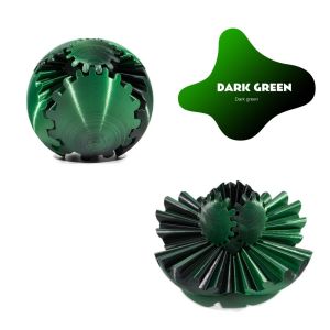 SIDSI Bắt mắt Bóng bánh răng 3D Thư giãn Quả cầu bánh răng Bóng bánh răng in 3D Dễ dàng sử dụng Trọng lượng nhẹ Bóng xoay biến hình Trẻ em Người lớn