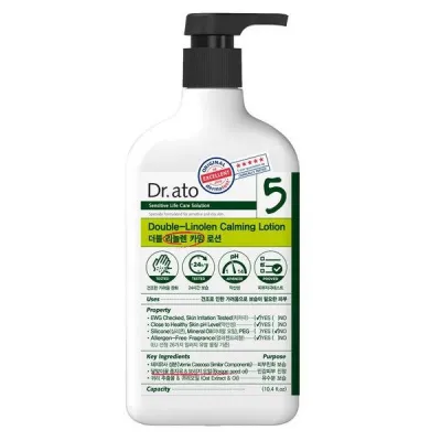 Dr. Ato Koleksi Losyen Krim Pelembap /Ultra Rescue Cica Lotion Triple Hyaluron Moisture Lotion Double Linolen Calming Lotin 267ml 160ml soothing ceramide panthenol hyaluronicacid illiyoon