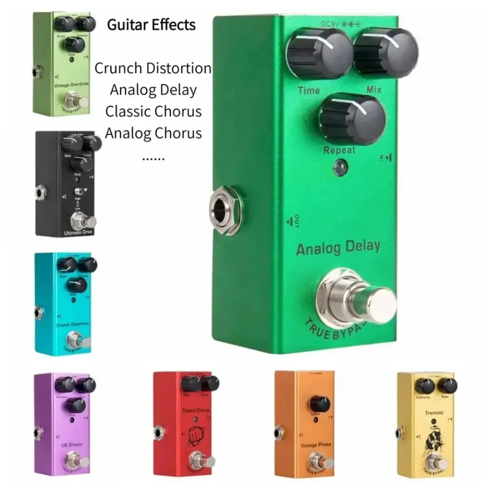 Distortion Pedal for Electric Guitar Analog Chorus Effects Analog