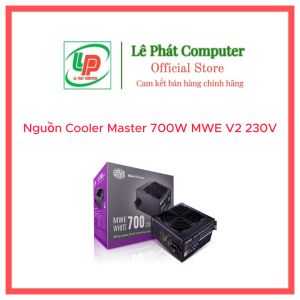 Nguồn máy tính Cooler Master MWE 700W V2 230V - 80 Plus Bronze - Chính hãng - Bảo hành 60 Tháng