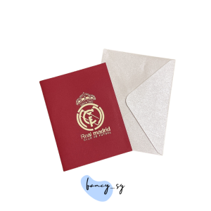 🇸🇬SG SELLER Real Madrid 3D Birthday Card