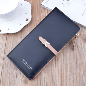 DROPASSIST 1516 READY STOCK Women Multifunctional PU Leather Long Purse Wallet Korean Style Student Dompet Panjang Wanita Perempuan