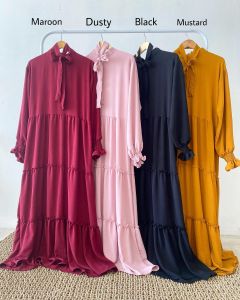 DRESS WANITA - CAMILIA DRESS - PAKAIAN MUSLIM