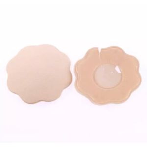 Marian Beauty 2PCs Nipple Pasties Women Nipple Cover with Lift Reusable Silicone Nipple Pads Breast Lifting Patch