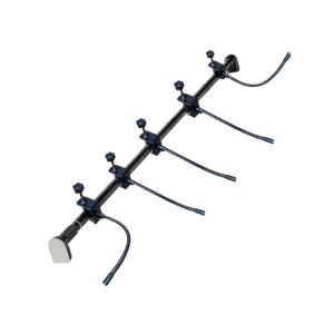 ชุดของขวัญคริสต์มาสแบบขยายได้5แพ็คชั้นติดผนังทนทานสำหรับการติดตั้ง Vegetations Lights Anadem