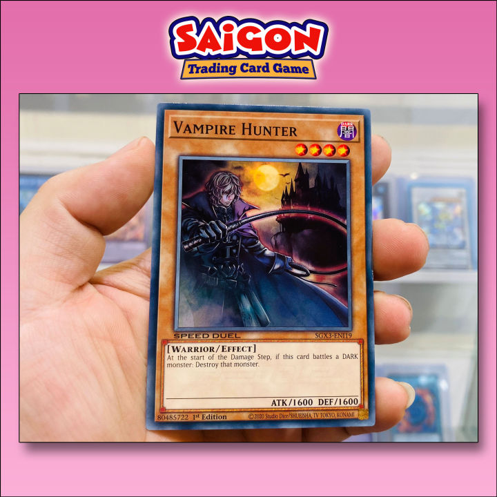 Th bi YugiOh M SGX3-ENI19 - Vampire Hunter - Common - 1st Edition |  Lazada.vn