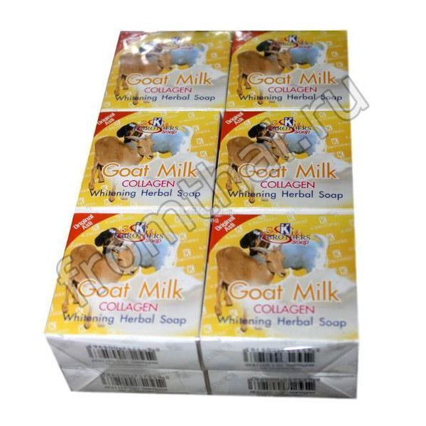 K Brothers Rice Milk Soap Original Thailand (12pcs) Goat Milk