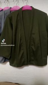 Atasan Cardigan Wanita Motif Polos Simple dan Elegant