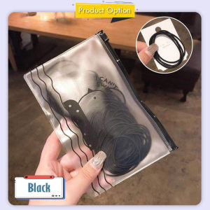 [Blink] 100pcs Rubber Band Elastic hair tie Rubber Bands Hair Accessories Hair Ties 细款皮筋发圈 Getah Rambut - H58