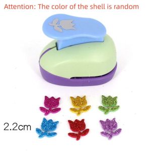 BEAUTYLADIES Random Color Flower Furador Labor Saving 764cm DIY Embossing Punches Punches Maker Large Size Scrapbooking Machine Scrapbooking
