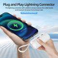 Goojodoq พาวเวอร์แบงค์ 5000mAh 22.5w แบตเตอร์รี่เพียงพอสําาหรับการออกไปข้างนอก. 