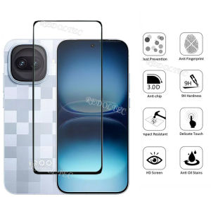 IQOO 15R 2 in 1 Screen Protector+ Protector Full Cover Full Glue VIVO IQOO15R Tempered Glass Film Protection With Camera Flim Protection