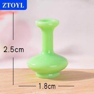 [COD]🔥🔥🔥ZTOYL 8pcs Mini Colorful Vase Bottles pots Handmade Dollhouse Miniatures Vase Doll House Decora Kitchen Ornament DIY Accessories