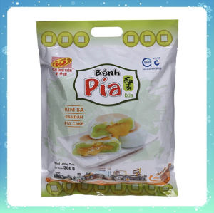 12pcs*40g TAN HUE VIEN BANH PIA DUA KIM SA/ CUSTARD PANDA KIM SA CAKE