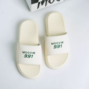 Dép quai ngang nam nữ Moover 991 đế cao 4p mang êm chân chống trơn trượt quai có lót