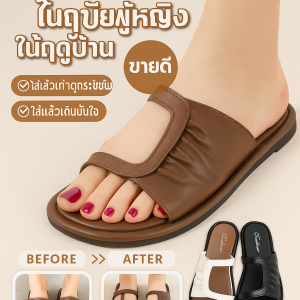 สดชื่น ย้อนยุค รองเท้าแตะโรม รองเท้าชายหาด