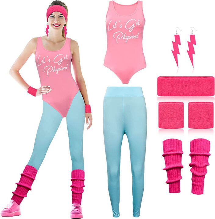 Neon 2025 leotard 80s