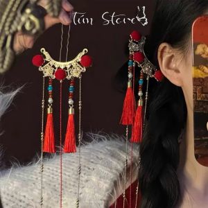 Trâm cài tóc cổ trang hoa mai phong cách sang trọng cá tính TÍM STORE phụ kiện búi tóc hot trend