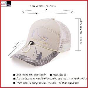 Nón Mũ Câu Cá Chống Nắng CK Nam Giới Trùm Đầu Kiểu Lưỡi Trai Có Khăn Che Nắng PK39 - Sanami fishing