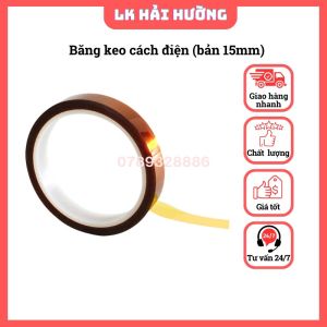 Băng keo cách điện chịu nhiệt 300 độ C bảo vệ khối pin