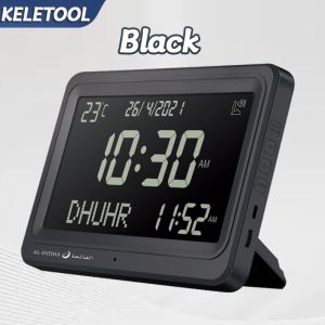 SG Seller Local Stock Muslim Azan Clock Islamic Azan Alarm Clock Muslim Azan Wall Clock Table Alarm Clocks 祈祷钟