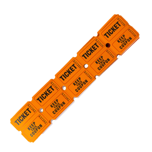 100Pcs Raffle Ticket Raffle Event Tickets Events Universal Consecutive Numbering Paper Ticket