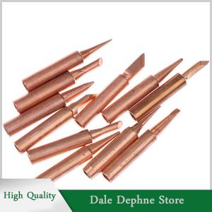 [Dale Dephne] 5 6pcs Pure Copper 900M-T Solder Iron Tip Lead-free Solder Tip Welding Head