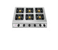 XINHONG Gas Stove 6 Burner Heavy Duty Stove For Restaurant Commercial Gas Stoves Heavy Duty Burner Gas Stove Raging Fire Energy-saving Low Pressure Stove. 