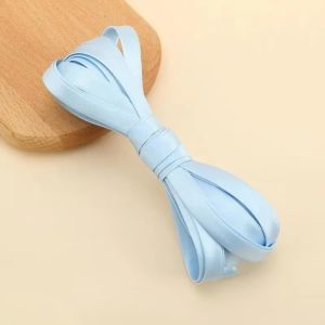 IFFINE 1CM Vải Dây ruy băng may viền Sateen Chiều rộng 10MM Viền trang trí cheongsam Bền bỉ 5 triệu Băng dính không gỉ 4 lớp Dành cho quần áo