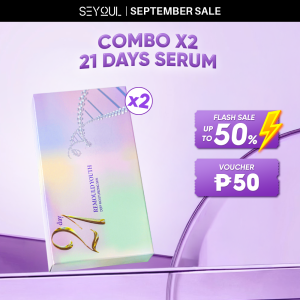 Combo x2 SEYOUL 21 DAYS SERUM | Melasma Freckles Large pores Adds moisture | Helps the skin become bright and healthy | Suitable for all skin types
