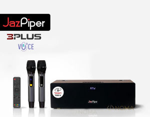 [ SG ] JazPiper PRO Surround Sound Home Karaoke System | Auto Update Cloud Music Library | 6.5" Wireless Subwoofer | Dual UHF Professional-grade Microphones