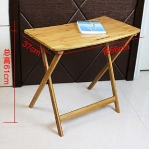 Portable Folding Table Study Table Camphor Pine Table Small Folding Wooden Table xilin520.sg