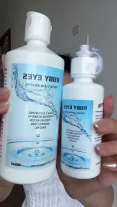 Nước Ngâm Và Nước Nhỏ Mắt Cho RUBYEYES Nước Rửa Kính Áp Tròng Combo Ngâm Nhỏ Dành Cho BST BEAR