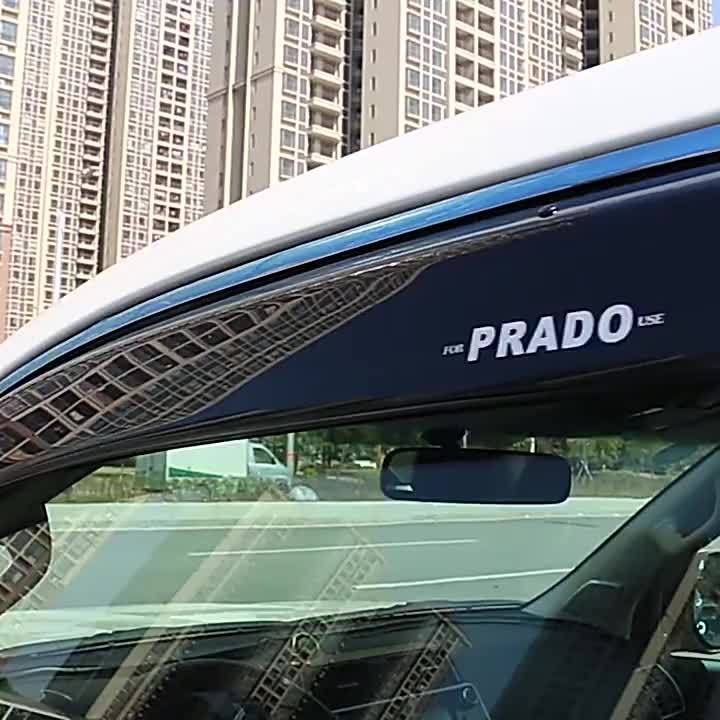 สำหรับ Toyota Land Cruiser Prado 150 Deflectors หน้าต่าง LC150ด้านข้าง ...