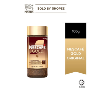 NESCAFÉ Gold 50G/100G/200G REFILL170G - Instant Coffee Powder High Quality Black Coffee Made From Hand-picked Arabica Coffee Bean