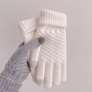 winter gloves sarung tangan musim dingin layar sentuh tebal tangan lembut
