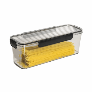 HOUCHU STUDIO Sealed Pasta Storage Container Clear Plastic Airtight Fresh Keeper Box Keeper Box Mouse-Proof Food Storage Box Kitchen