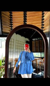 Nafa Blouse Kemeja korean style premium