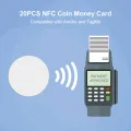 20 Chiếc Chip NFC215 Thẻ Tiền Xu NFC Cho Nhãn Dán Diễn Đàn Amiibo TagMo. 