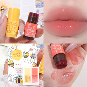 2Pcs/set Mini Fruit Colored Lip Balm Set Lasting Reduce LipLine Moisturizing Lipstick Anti Aging Anti-drying Lips Care Cosmetics